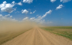 dusty road